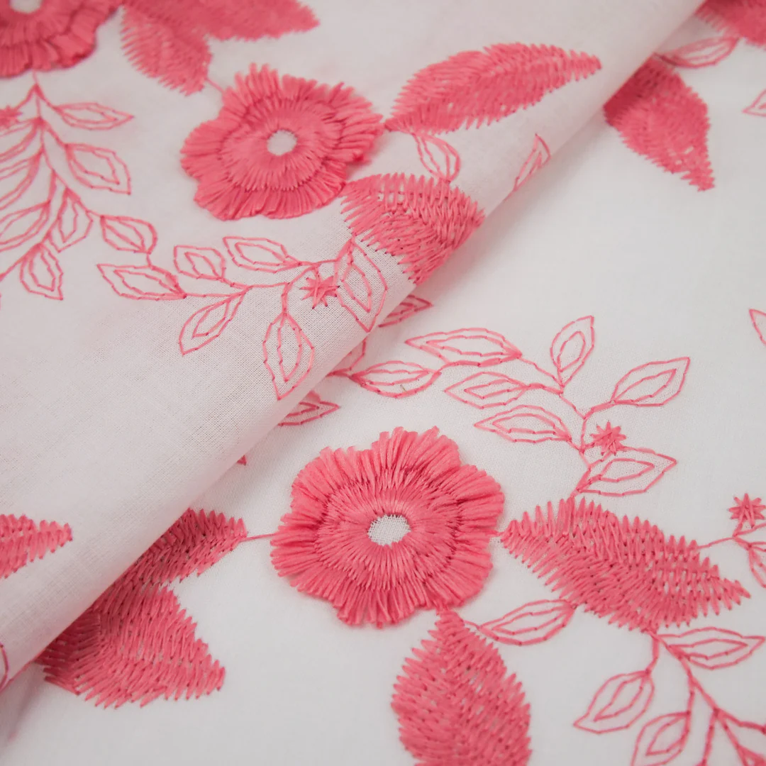 DAYDREAM COLLECTION - EMBROIDERED COTTON VOILE