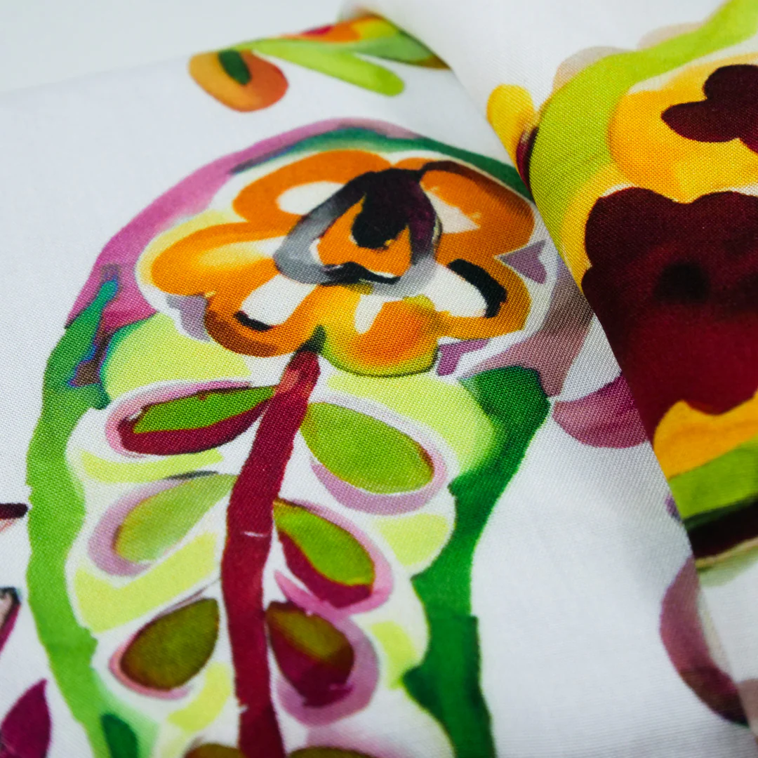 DEIRDRE RAYON POPLIN PRINTS - PAISLEY - Image 2