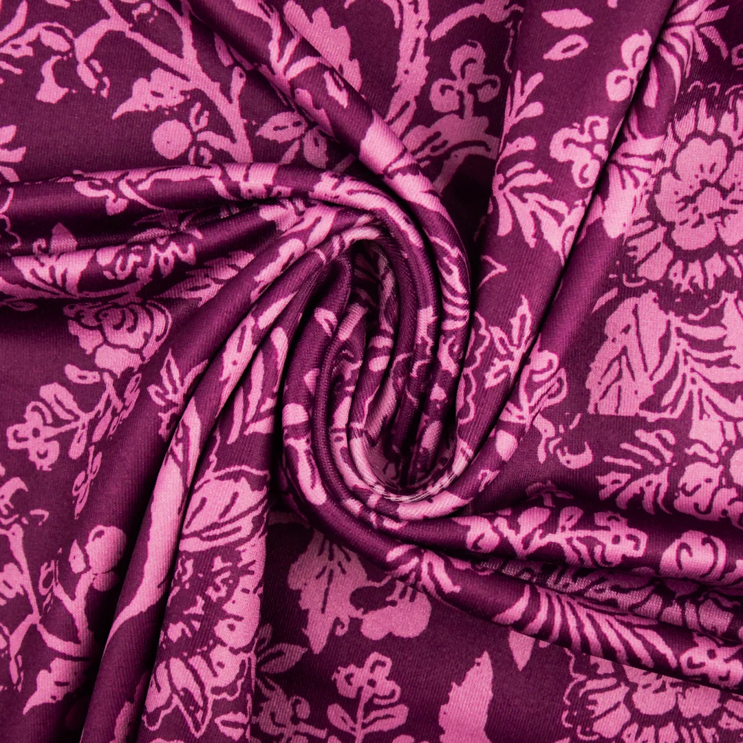DELPHINE - KNIT PRINTS - MONOTONE FLORAL - Image 3
