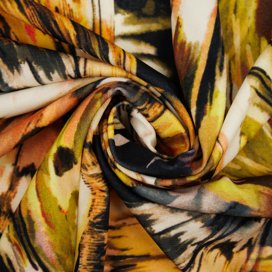 DESERT NILE COLLECTION - KNIT PRINTS - ABSTRACT BUTTERFLY - Image 2