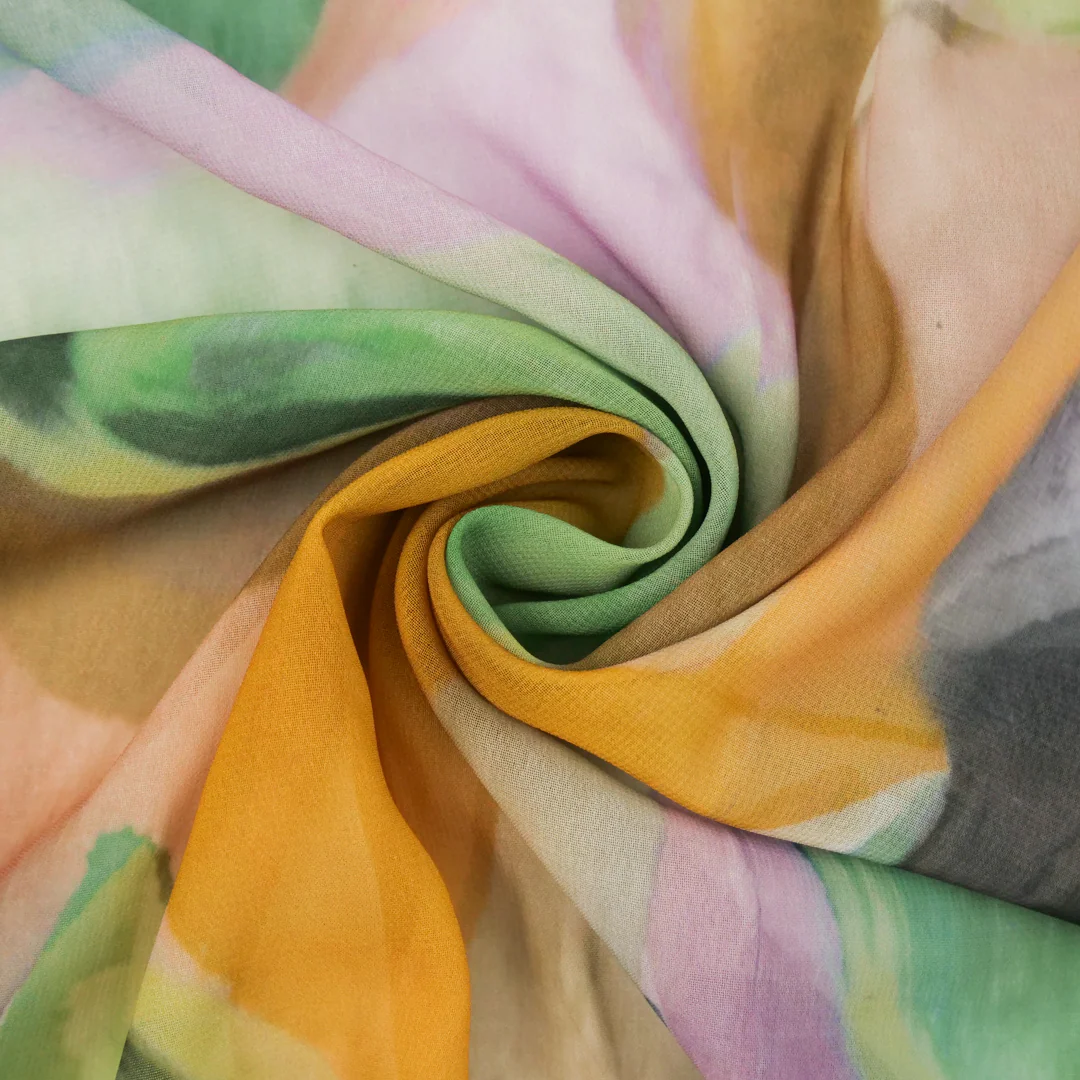 ELEGANZA - CHIFFON PRINTS - ABSTRACT - Image 3