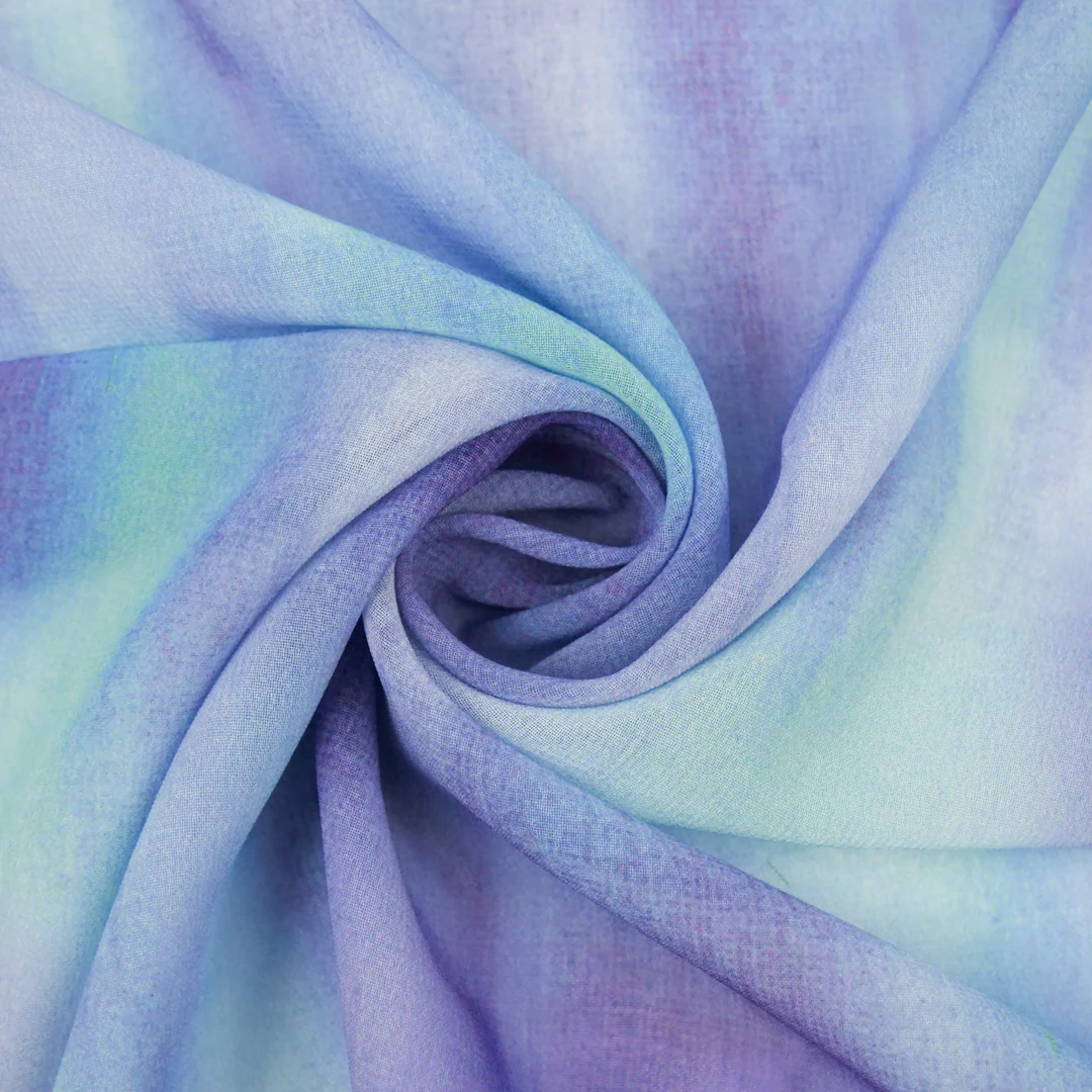 ELEGANZA - CHIFFON PRINTS - WATERCOLOUR ABSTRACT - Image 3