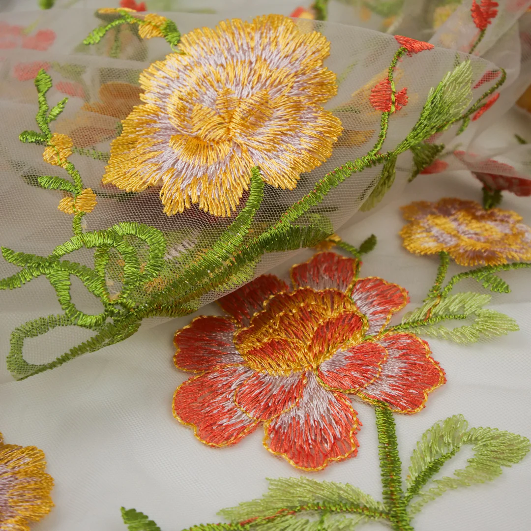 ELEGANZA - EMBROIDERED - MESH - Image 2