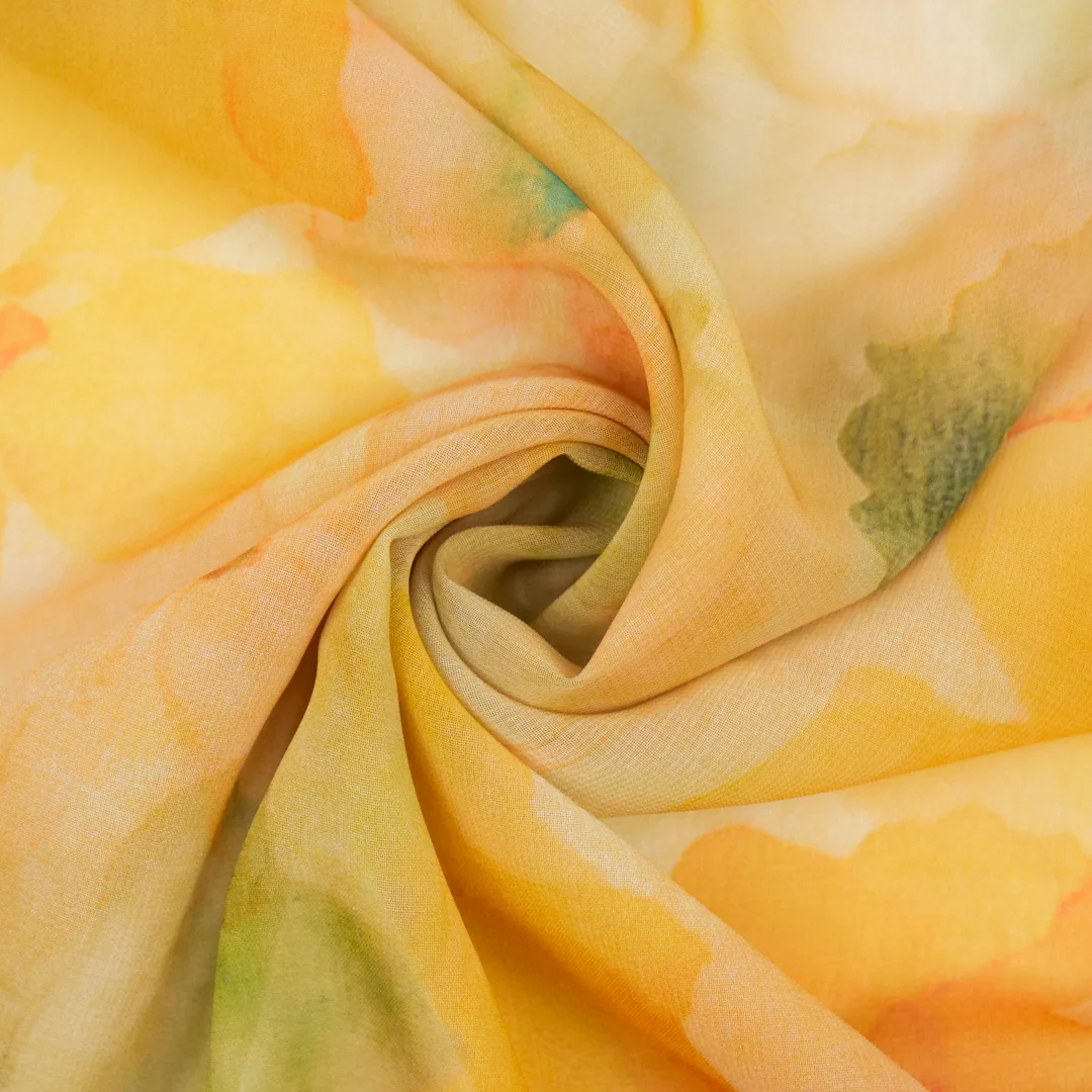 ELEGANZA -SATIN PRINTS-ABSTRACT FLORAL - Image 3