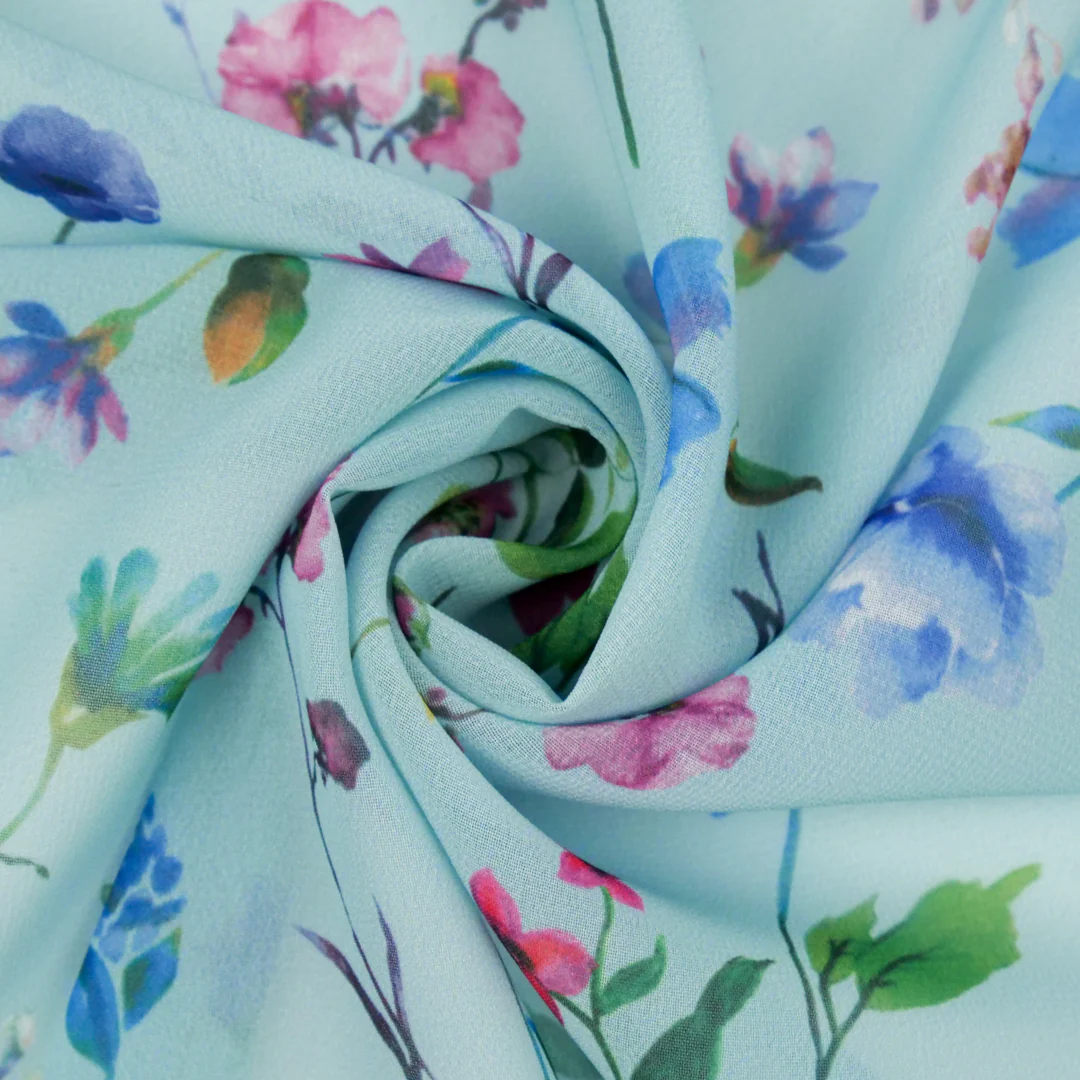 ELEGANZA -SATIN PRINTS-SMALL BOTANICAL - Image 3
