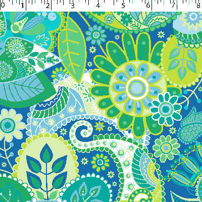 FLANNELETTE PRINTS - ORNAMENTAL PAISLEY - Image 3