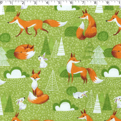 FLANNELETTE PRINTS -FOX DEN - Image 3