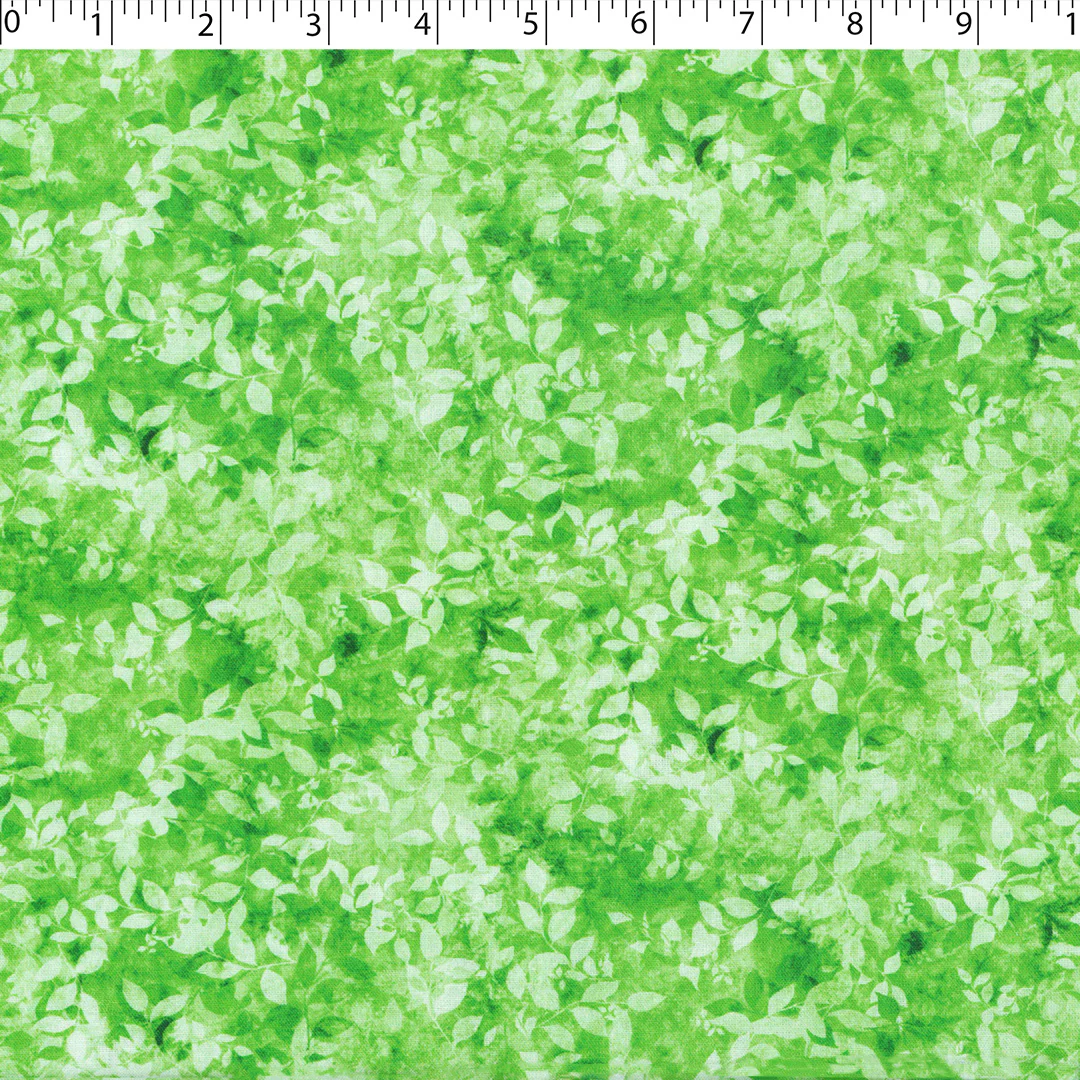 FLORAL FIELDS -  LEAFY TONAL