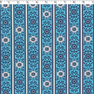 FOLKLORE COORDINATES - 004 (STRIPE BLUE)