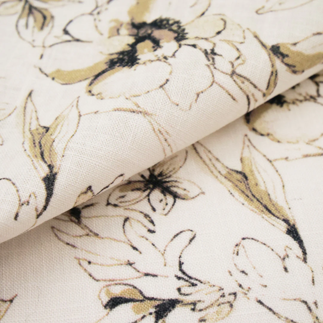 GALWAY - LINEN PRINTS - FLORAL BORDER - Image 4