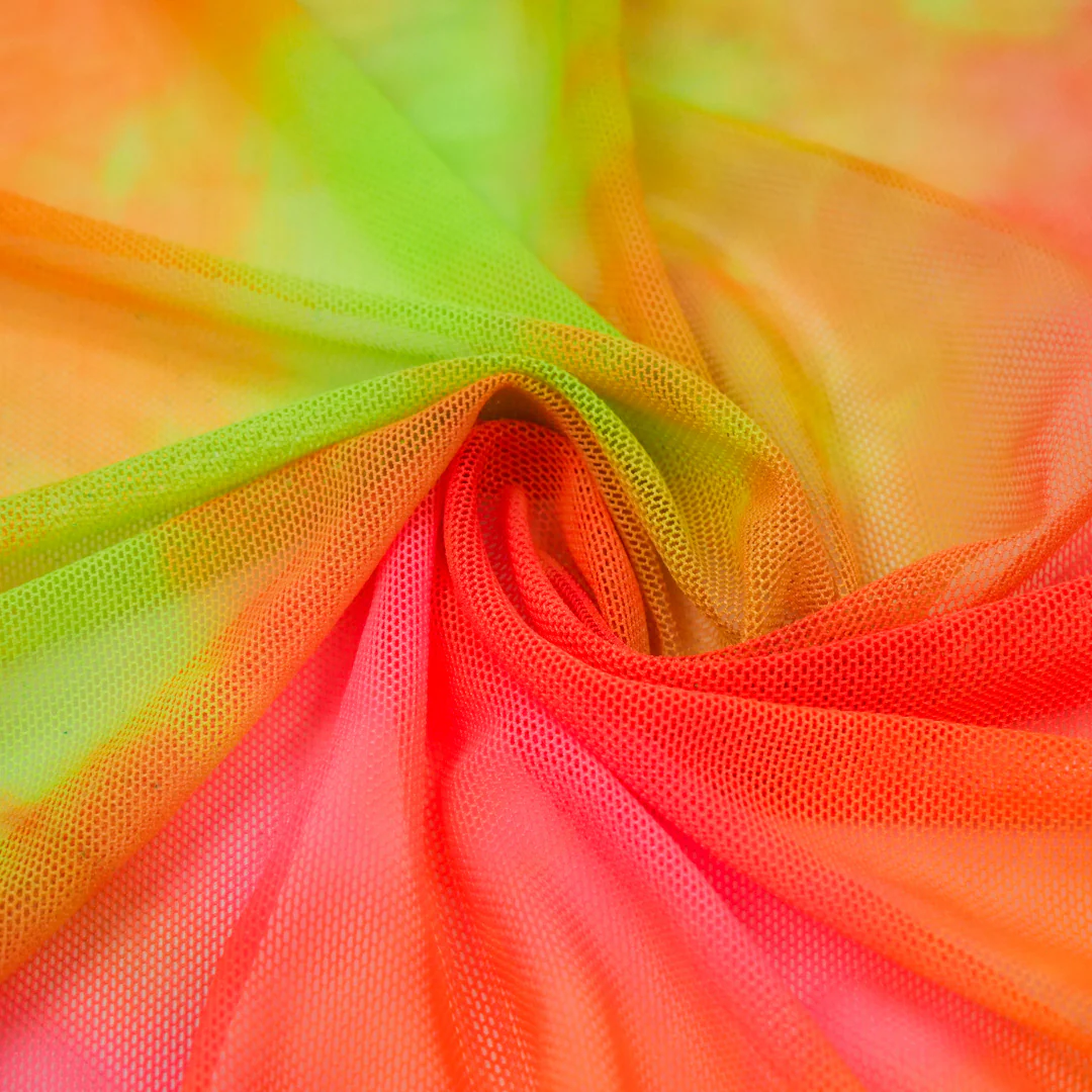 JUSTIN AND JUSTINE - TIE DYE MESH