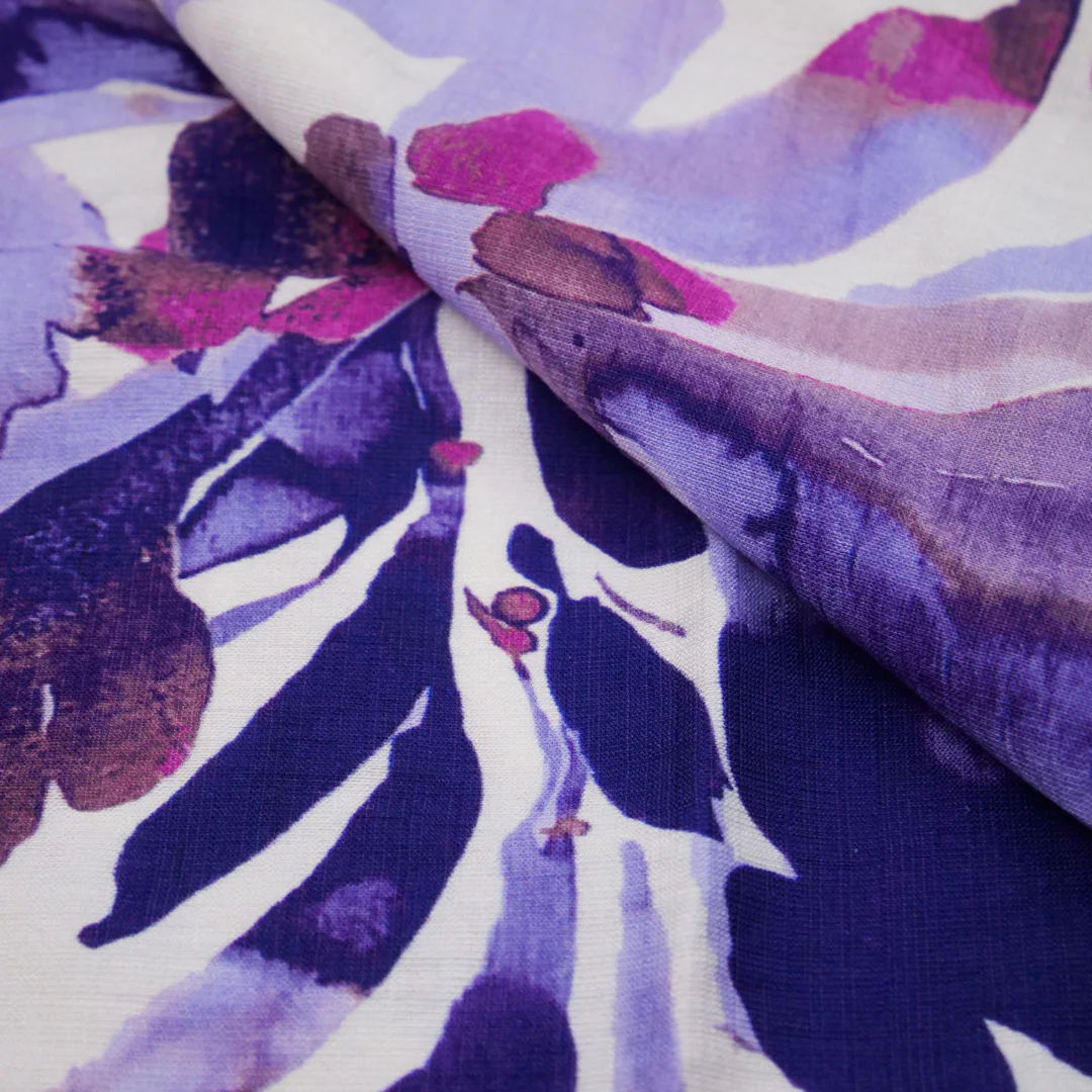 LINEA SLUB - PRINTS - WATERCOLOR LEAVES - Image 2