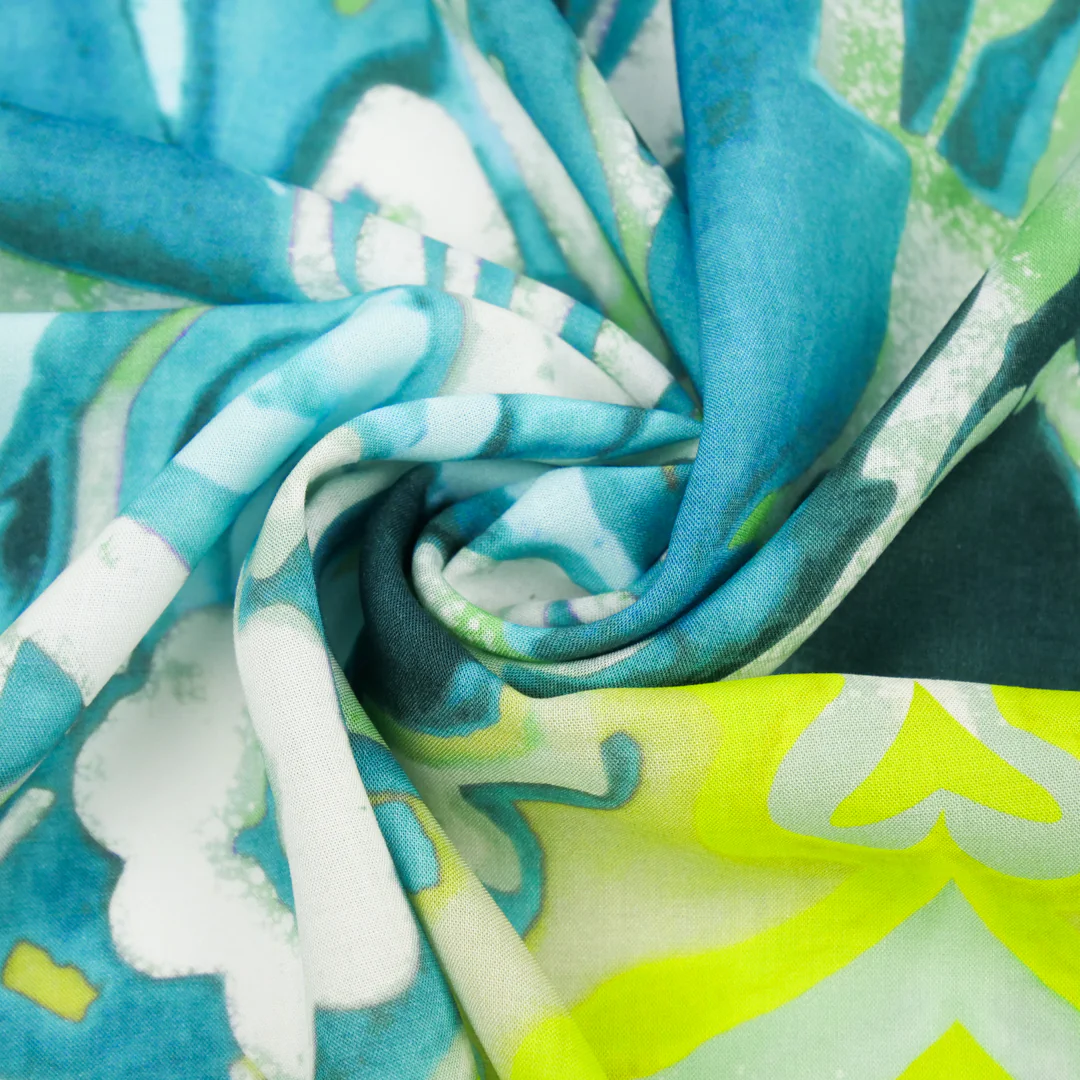 MARLOWE-RAYON VOILE PRINTS-ABSTRACT - Image 2