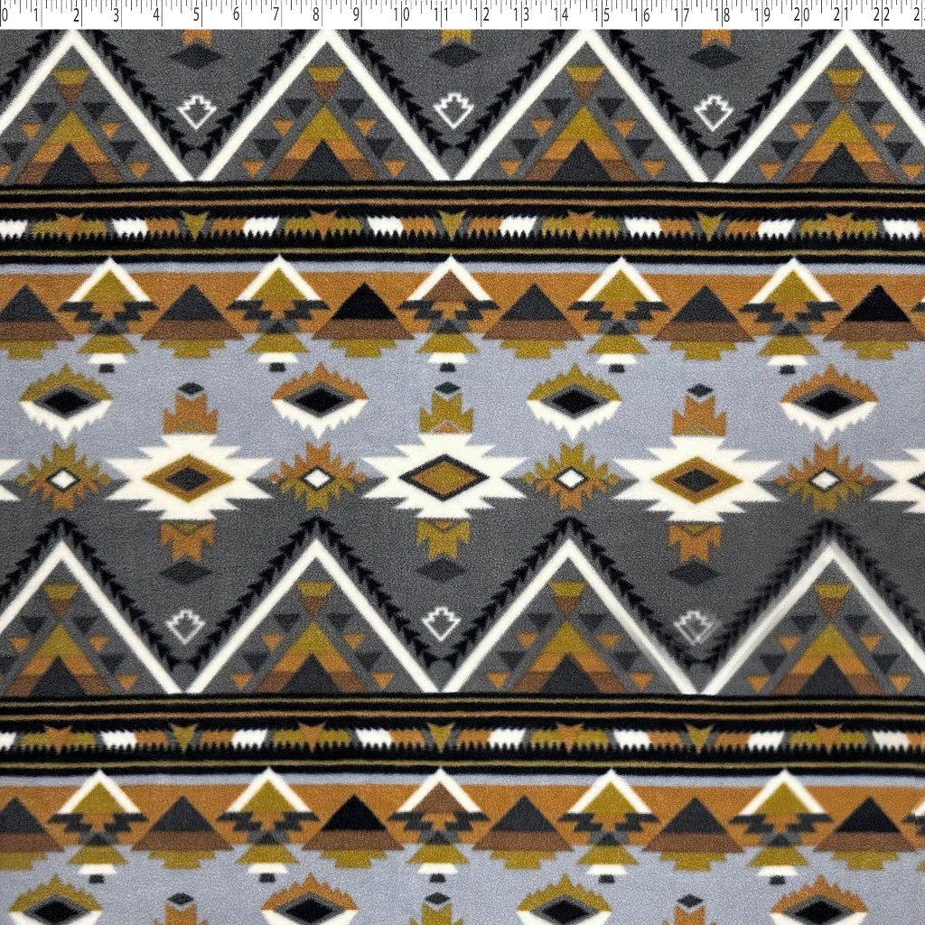 MOUNTAIN FLEECE PRINTS - AZTEC STRIPE - Image 2