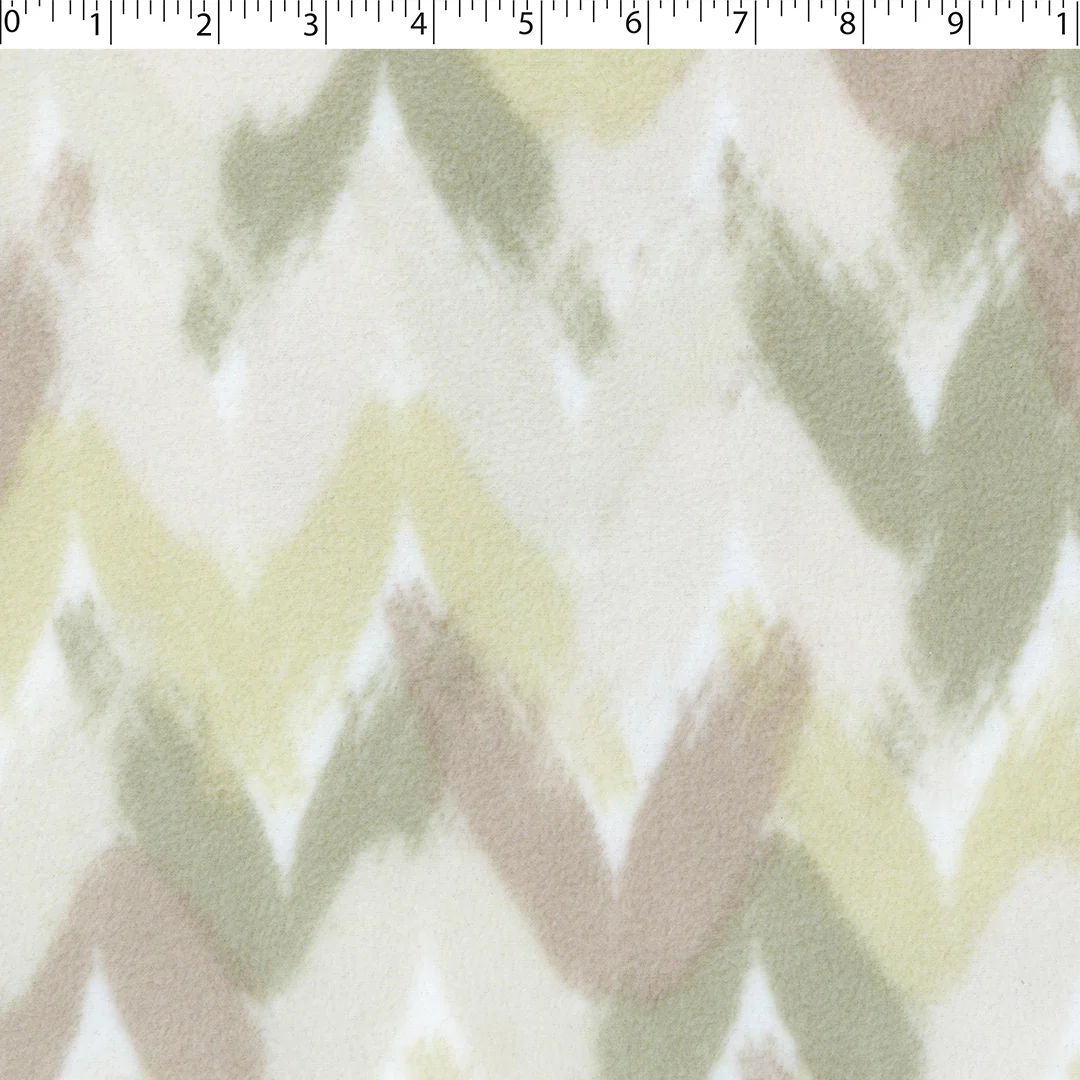 MOUNTAIN FLEECE PRINTS BABY - BRUSH STROKE CHEVRON - Image 2