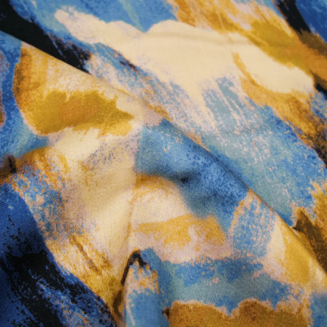 PANDORA - RAYON DULL SATIN PRINTS - ABSTRACT - Image 3