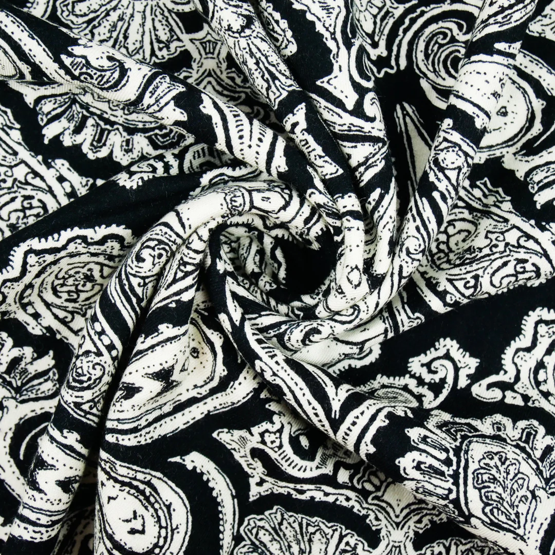 PANDORA - RAYON TWILL PRINTS - PAISLEY - Image 3