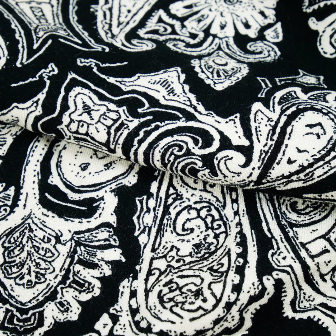 PANDORA - RAYON TWILL PRINTS - PAISLEY - Image 4