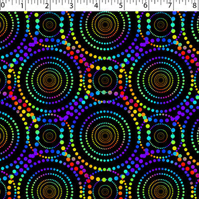 RAINBOW CREATIVE PRINTS II - DOTTED CIRCLE - Image 2