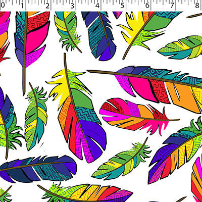 RAINBOW CREATIVE PRINTS II - FEATHER FLIGHT - Image 2