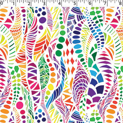 RAINBOW CREATIVE PRINTS II - WAVE TEXTURE - Image 2