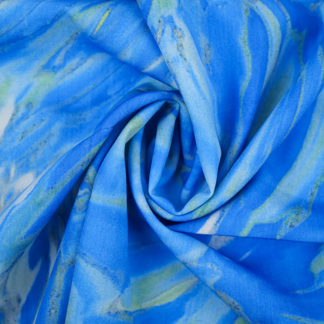 SOPHIE-COLLECTION-POLYESTER PRINTS-ABSTRACT LEAVES - Image 2