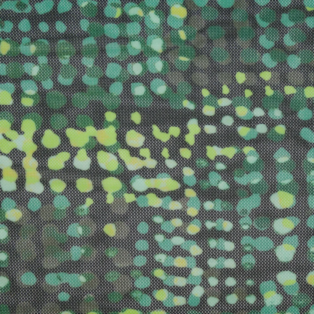 VERDE - MESH PRINTS - IRREGULAR DOTS - Image 3