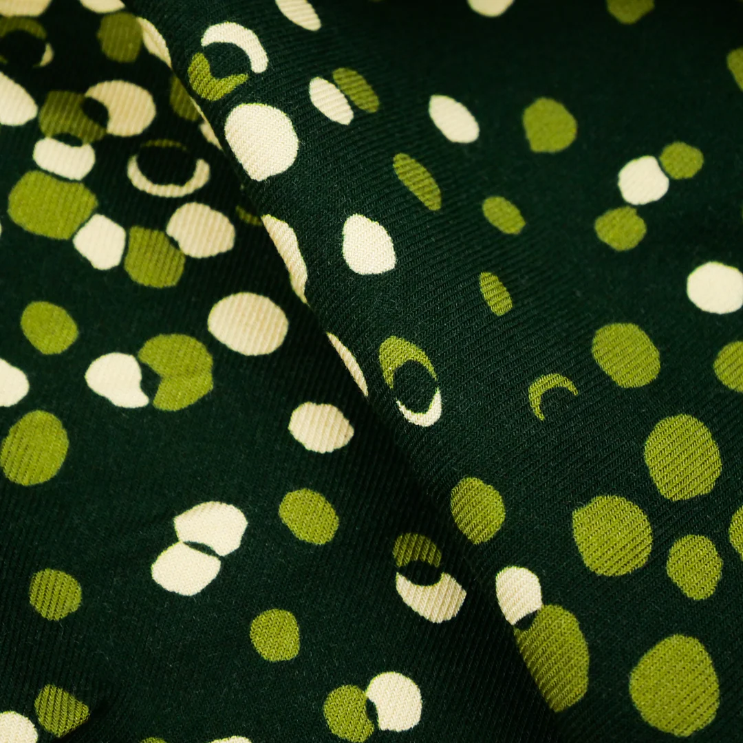 VERDE - RAYON TWILL PRINTS - DOTS - Image 4